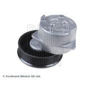Blue Print Aux Belt Kit (V-Ribbed Belt + Tensioner + Idler) fits Ford Puma