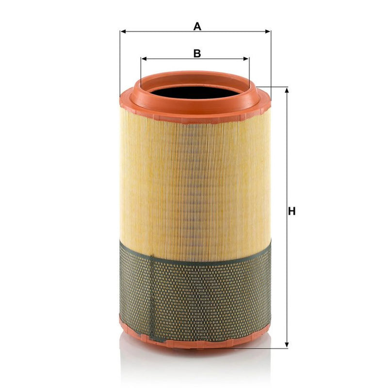 MANN-FILTER Engine Air Filter fits King Long Xmq 2010 on