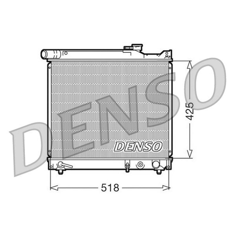 Denso Engine Radiator fits Suzuki Grand Vitara I 1998-2005 2.0