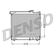Denso Engine Radiator DRM47012
