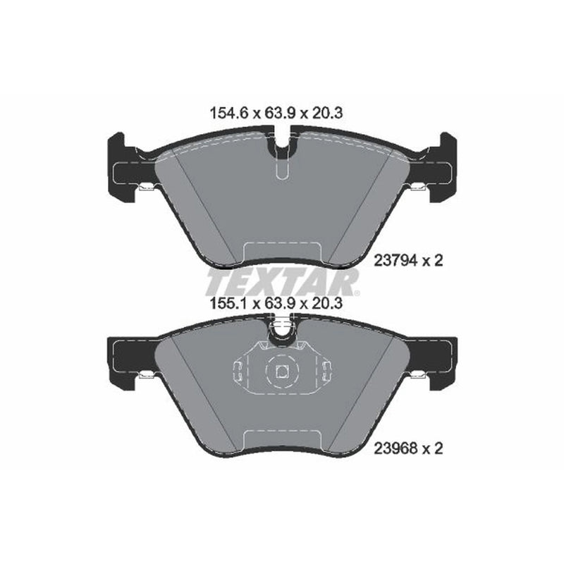 Textar Front Brake Pad Set 2379401