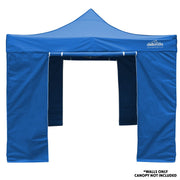 Dellonda Side Walls/Doors/Windows for Gazebo/Marquee Fits 2 x 2m Models - Blue Dellonda - Dynamic Drive
