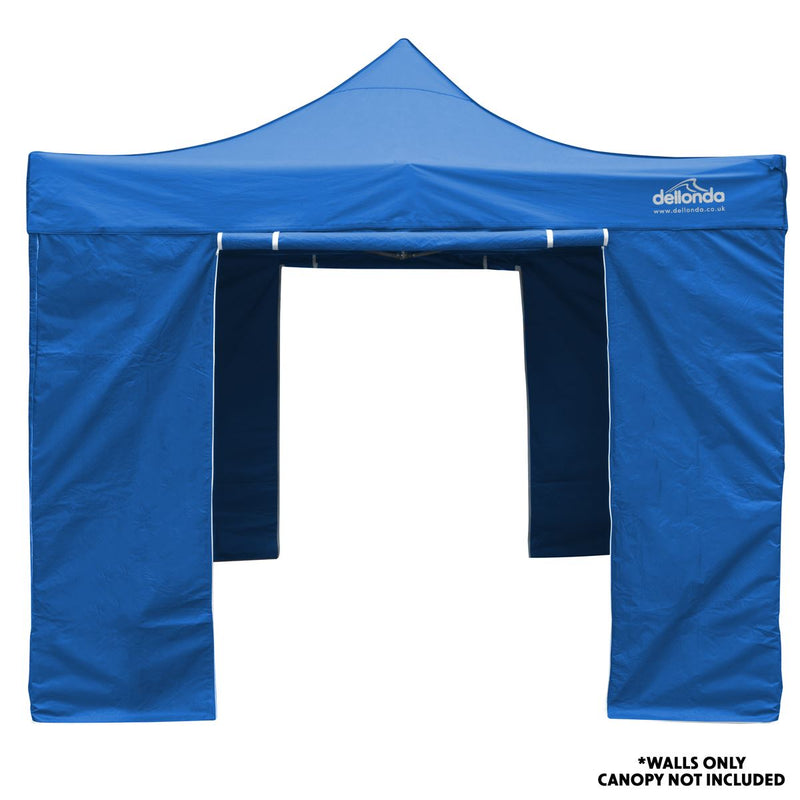 Dellonda Side Walls/Doors/Windows for Gazebo/Marquee Fits 2 x 2m Models - Blue Dellonda - Dynamic Drive