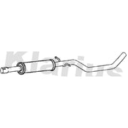 Klarius Box With Centre Pipe Centre fits Audi A3 2010-2013 1.2