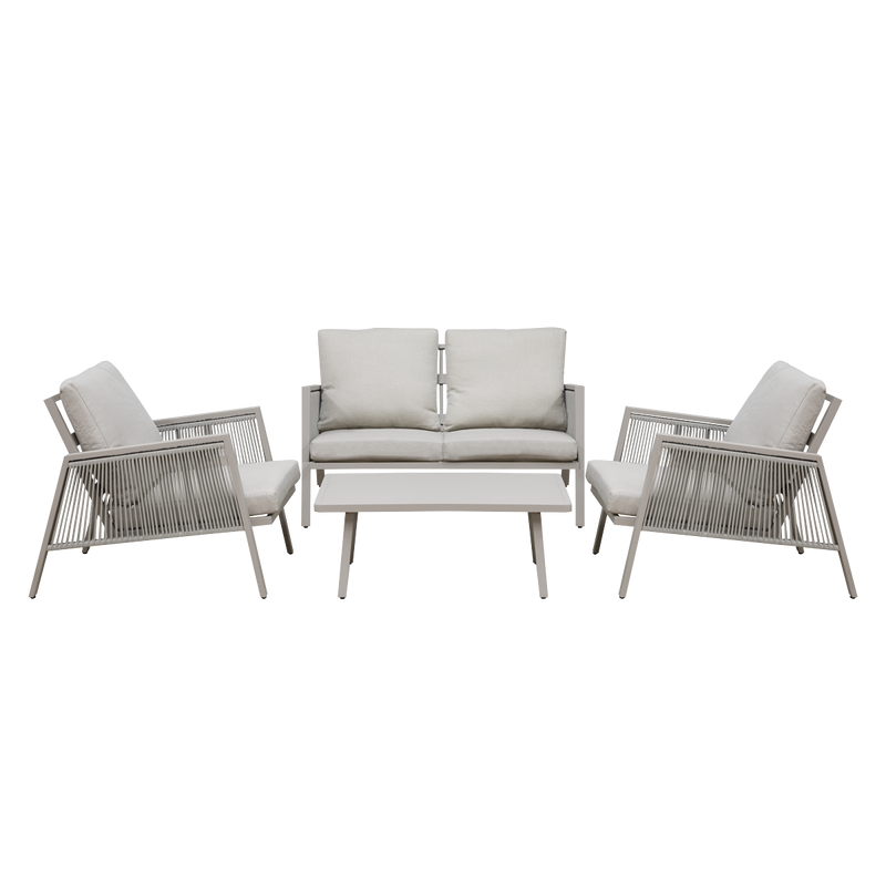 Dellonda Fusion 4 Piece Outdoor Set Dellonda  - Dynamic Drive