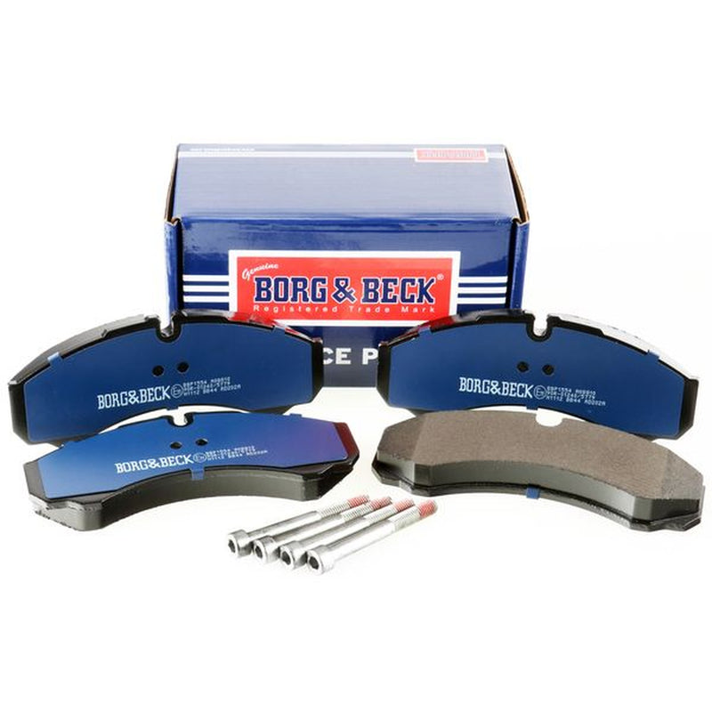 Borg & Beck Rear Brake Solid Discs & Pads fits Renault Master Pro 2004-2010