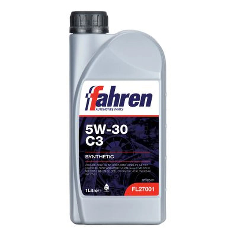 Fahren Engine Full Synthetic Oil 1L C3 SN/CF 5W-30 fits Seat Alhambra 2000-2010