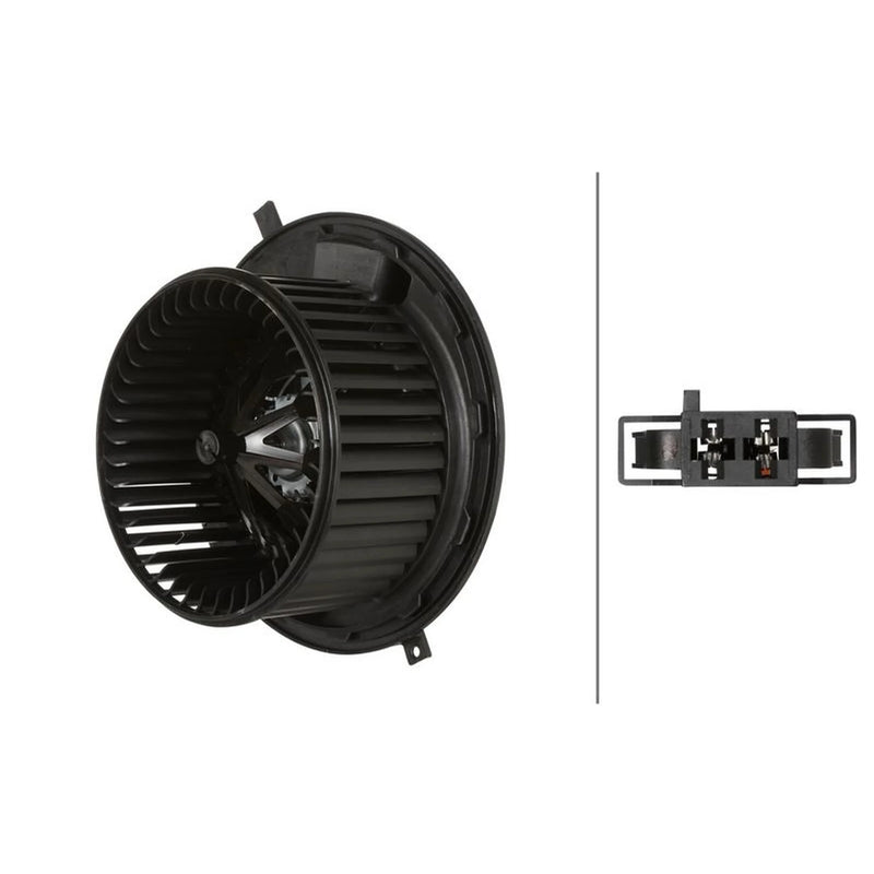 Hella Heater Blower Fan fits BMW 1 2004-2013
