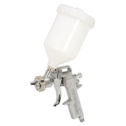 Sealey Gravity Feed Spray Gun 1.8mm Set Up Adjustable Paint Flow Sealey  - Dynamic Drive