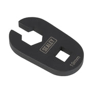 Sealey Limited Access Crow's Foot Spanner 1/2"Sq Drive 19mm - SX0326