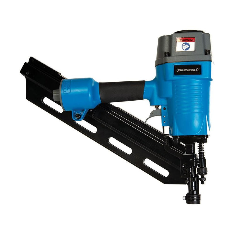 Silverline Air Framing Nailer 90mm 10 - 12 Gauge Silverline - Dynamic Drive