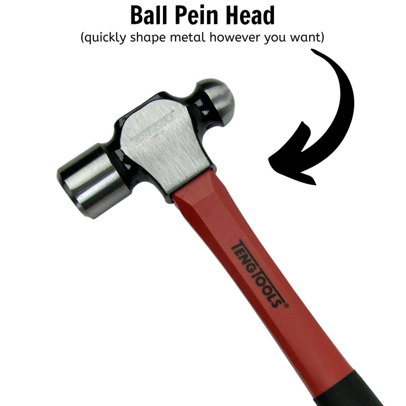 Teng Tools Ball Pein Hammer 24oz Teng Tools - Dynamic Drive