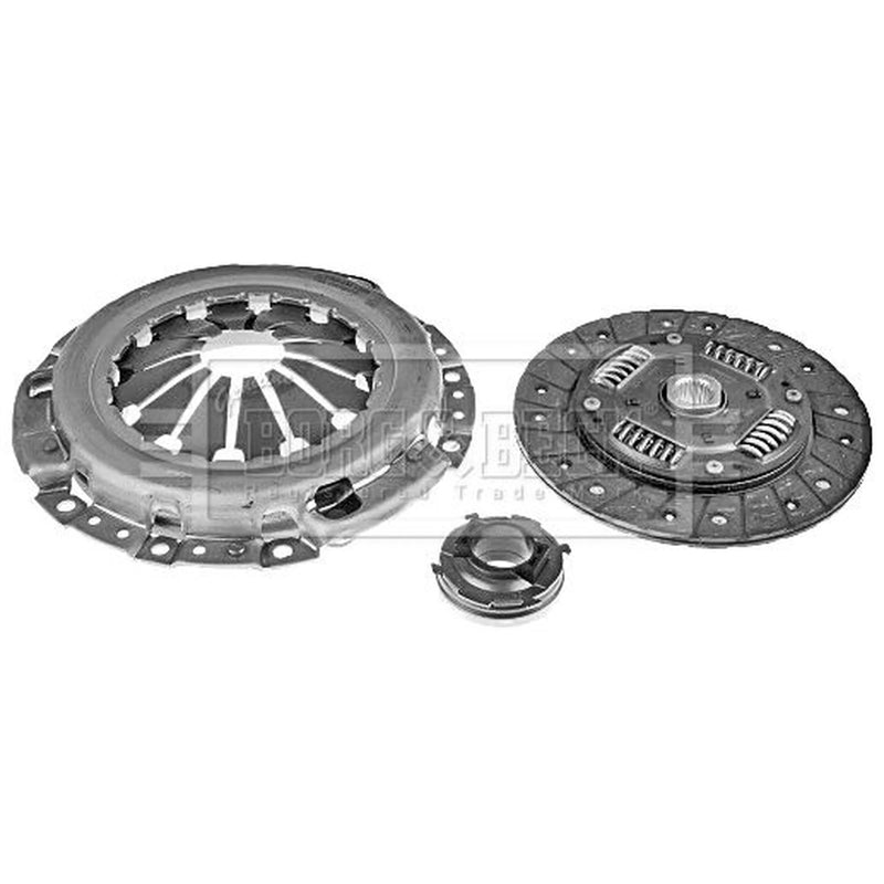 Borg & Beck Clutch Kit Set 3pc 190mm HK2339