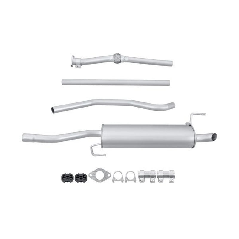 Hella End Silencer Rear fits Abarth Grande Punto 2007-2010 1.4