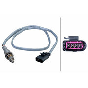 Hella O2 Lambda Oxygen Sensor after catalytic converter 6PA 358 244-401