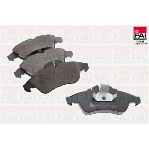 FAI Front Brake Pad Set fits Mercedes-Benz Sprinter 2-T 1995-2006