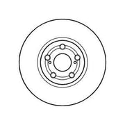 Abtex Front & Rear Brake Discs & Pads fits Toyota Avensis 2003-2008 2.0 2.4