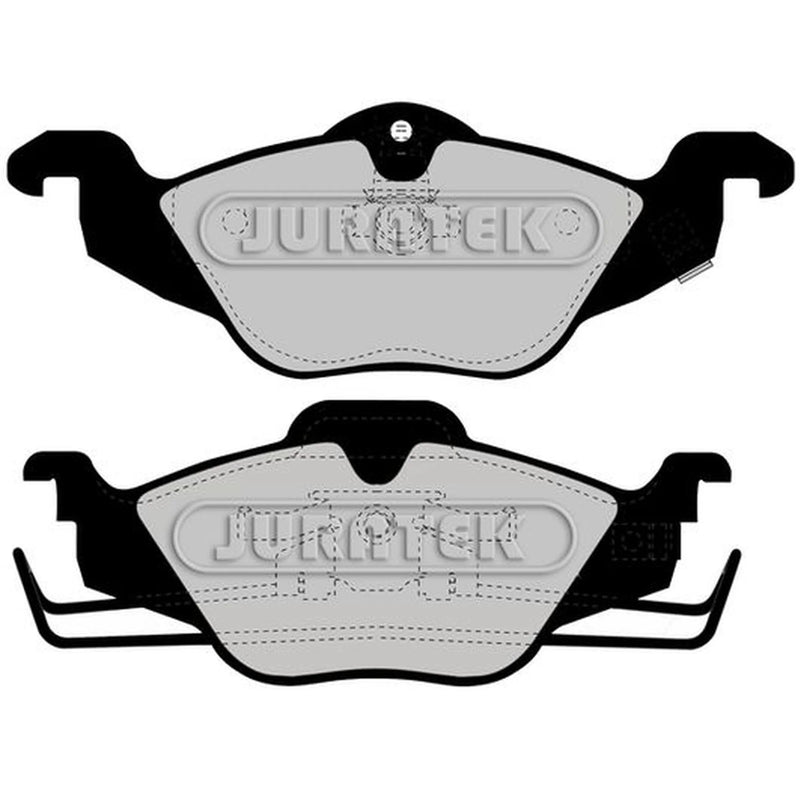 Juratek Front Brake Pad Set fits Opel Astra G 1998-2009 1.2 1.4 1.6 1.7 1.8 2.0