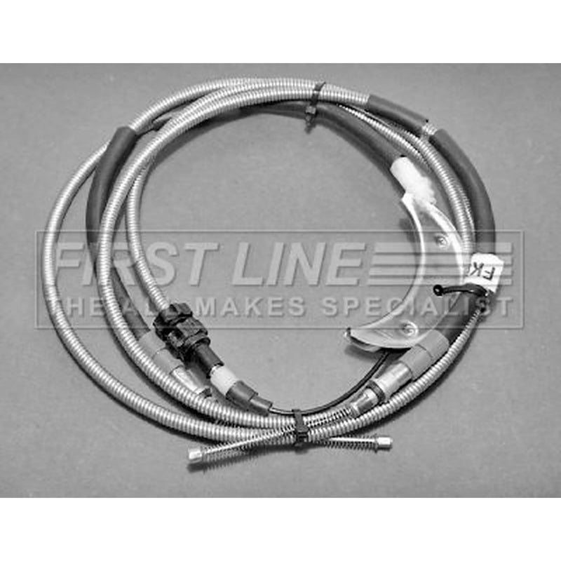 First Line Handbrake Cable Left Rear fits Ford Escort V Express 1990-1994