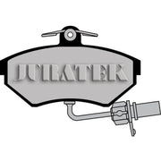 Juratek Front Brake Pad Set JCP1451