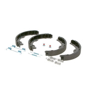 Bosch Parking Brake Shoe Set fits Mercedes-Benz S-Class 2005-2013