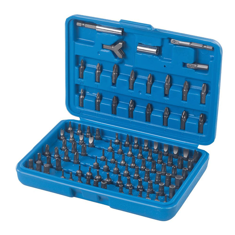 Silverline Screwdriver Bit Set 100pce 100pce Silverline - Dynamic Drive