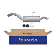 Hella End Silencer Rear fits Citroën Dispatch I 1998-2006 1.9 2.0