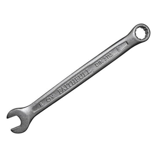 Faithfull Combination Spanner CV Satin Finish 8mm Faithfull - Dynamic Drive