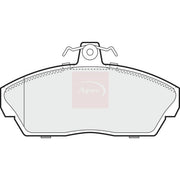 Apec Front Brake Pad Set fits Land Rover Freelander I 1998-2000 1.8 2.0