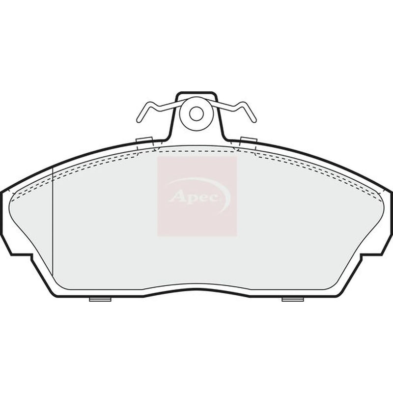 Apec Front Brake Pad Set PAD1019