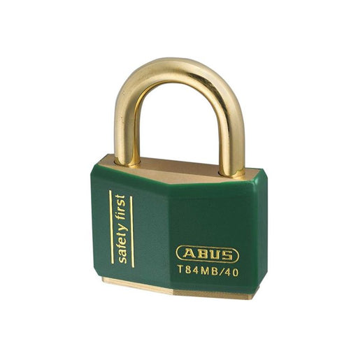 Abus Mechanical T84MB/40mm Green Rustproof Padlock ABUS Mechanical - Dynamic Drive