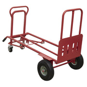 Sealey Sack Truck 3-in-1 with Pneumatic Tyres 250kg Capacity CST989 Sealey - Dynamic Drive
