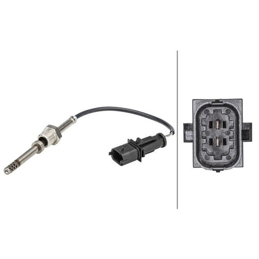 Hella Exhaust Gas Temperature Sensor before soot particulate fits Chevrolet Aveo