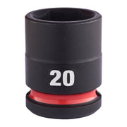 Milwaukee Hex Socket Shw 1/2 Std 20Mm-1Pc 4932480314 Milwaukee - Dynamic Drive