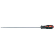Draper Plain Slot Flared Tip Long Reach Screwdriver, 6 x 450mm 40802 Draper - Dynamic Drive