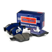 Borg & Beck Front Vented & Rear Vented Brake Discs & Pads fits BMW 3 2004-2013