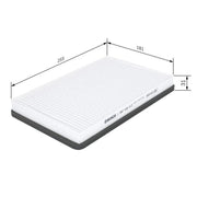 Bosch Cabin Air Filter (Pollen Filter) fits VW Passat B3/B4 1988-1997