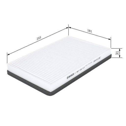 Bosch Cabin Air Filter (Pollen Filter) fits VW Passat B3/B4 1988-1997