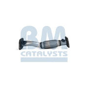 BM Catalysts Exhaust Pipe OD fits Kia Picanto III 2017 on 1.2