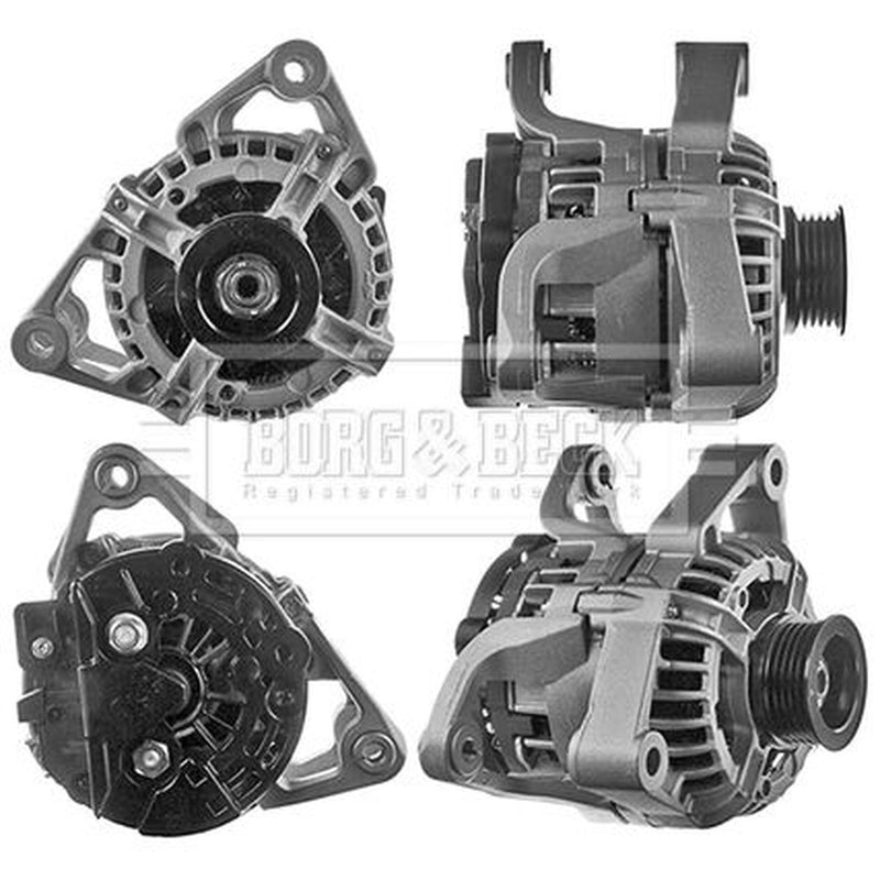 Borg & Beck Car Alternator 12V fits Opel Agila A 2004-2007 1.2