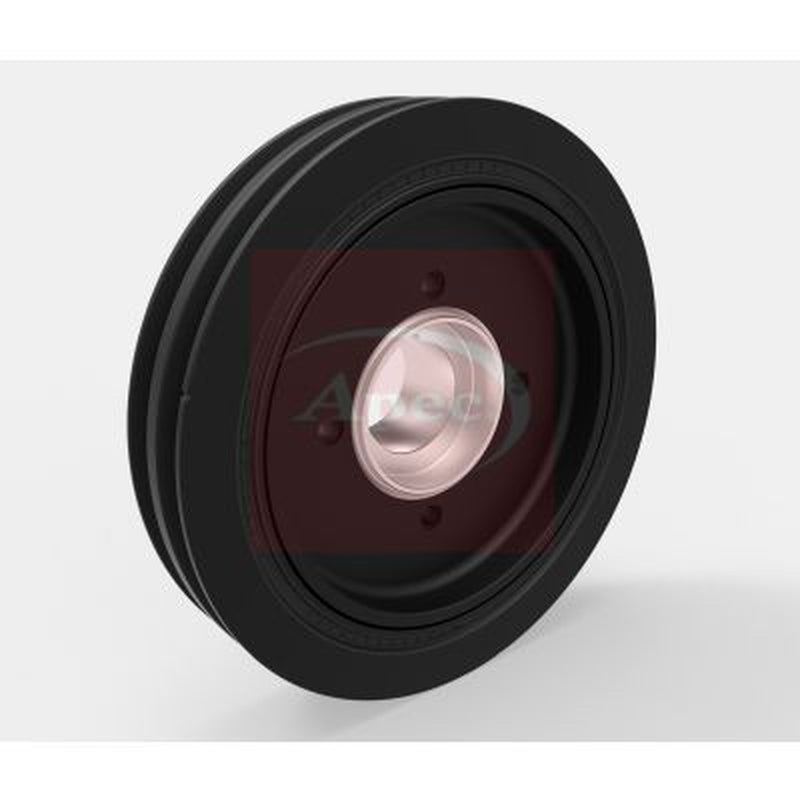 Apec Crank Shaft Belt Pulley fits Mitsubishi Shogun Sport I 1998 on 2.5