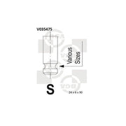 BGA Engine Exhaust Valve 24mm Head V035475