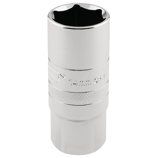 Draper 14mm Thread 6 Point Spark Plug Socket, 1/2" Sq. Dr., 21mm 16780 Draper - Dynamic Drive