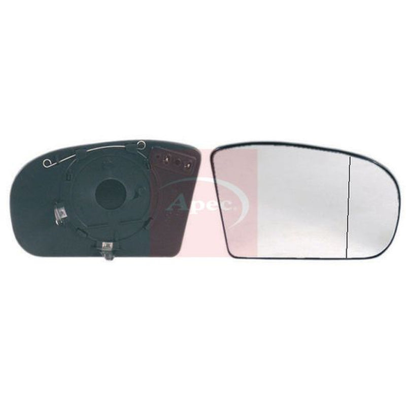 Apec Exterior Wing Mirror Glass Right fits Mercedes-Benz C-Class 2000-2008