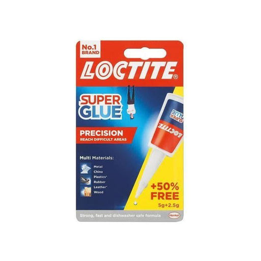 Loctite Super Glue Precision Bottle 5g + 50% Extra Free Loctite - NN4 Online