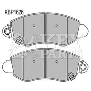 Key Parts 4 x Front Brake Pad Set fits Ford Transit 2000-2006 2.3 2.4