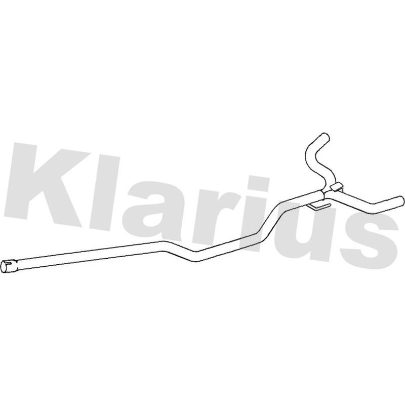 Klarius Exhaust Pipe OD fits Opel Vectra C 2003-2008 2.0