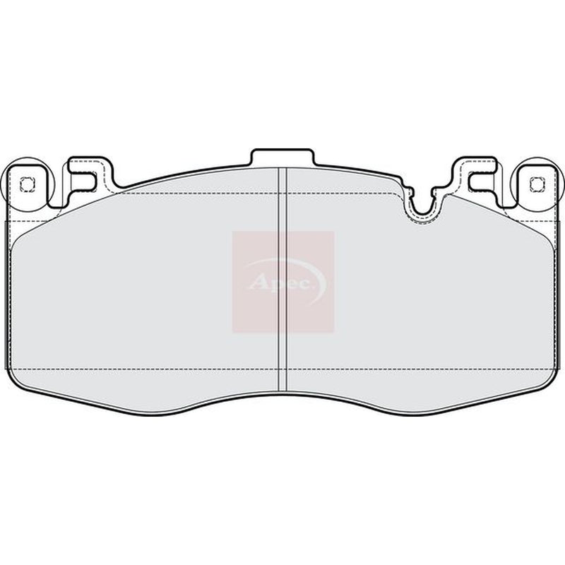 Apec Front Brake Pad Set fits BMW X5 2014-2018