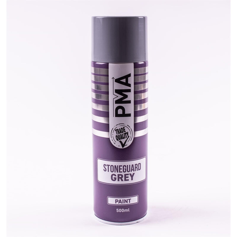 3 x PMA Professional Stone Guard Grey 500ml Spray Paint High Coverage PMA - Dynamic Drive
