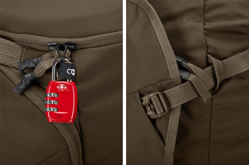 Thule Landmark 70L travel pack deep khaki Thule - Bars 4 Cars